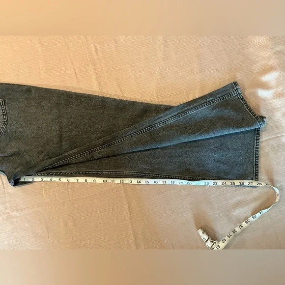 GAP Gray Black sandwash '90s Loose High Rise Jeans - Picture 7 of 11